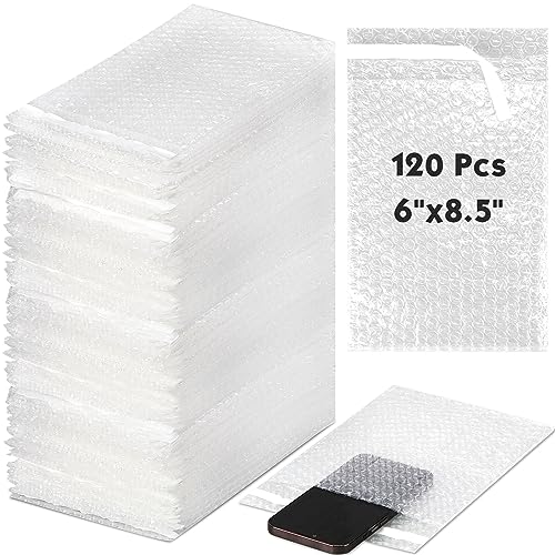 Perkoop Bubble Bags Double Bubble Pouches, 6 x 8.5 Inch, 120 Pcs - size: 6 x 8.5 Inch