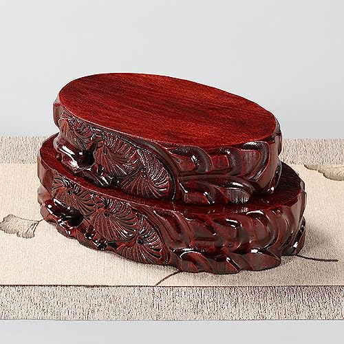 Chinese Rosewood Wooden Vase Plant Fishbowl Base