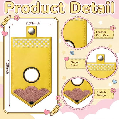 Gueevin 6 Pack Teacher Alarm ID Badge Holder, Pencil - style: Pencil
