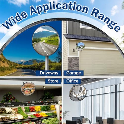 New Upgraded 22" HD Convex Mirror - size: 22IN