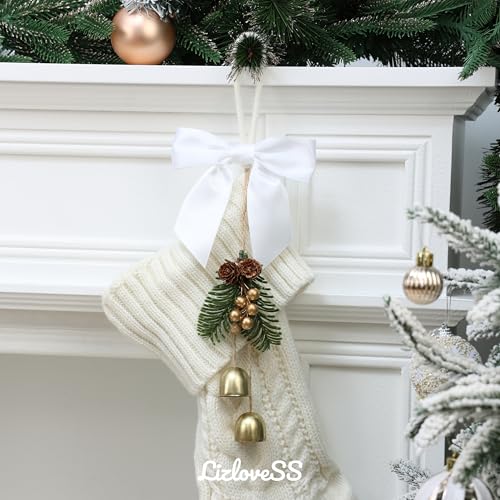 Pre-Tied White Satin Ribbon Twist Tie Bows 5 Inch, 36 Pack - color: White