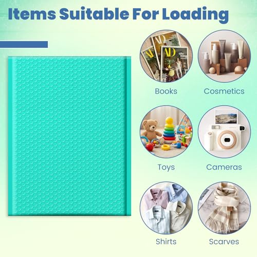 Fuxury Bubble Mailers 10x13 Inch Teal 25 Pack, Opaque Padded Envelopes - color: Teal, size: 10x13" 25PC