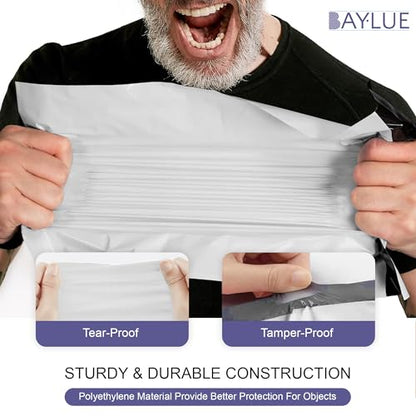 Poly Mailers 19x24, Self Seal Shipping & Mailing Bags, 100 Pack Bulk - color: White, size: 19x24/ 100 Pack