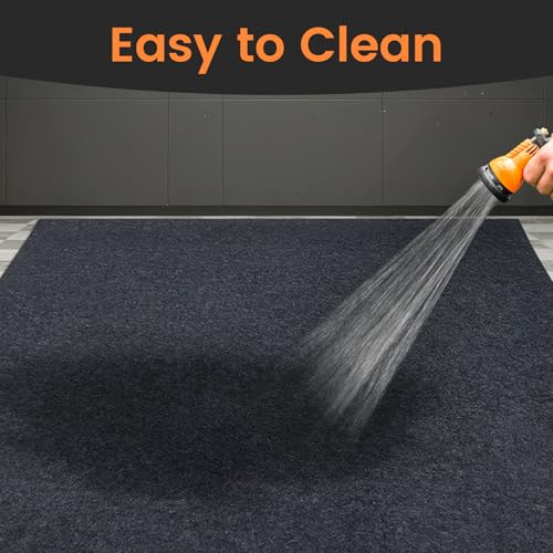 Garage Floor Mat, 7' 2" x 8' 4", Premium Absorbent Oil Pad - size: 7' 2" x 8' 4"