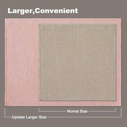 JOYMOOP Microfiber Cleaning Cloth, 3 Piece Set, Large, Multi Color - color: R