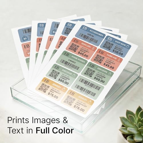 3" X 2" Matte White Printable Shipping Labels (30 Sheets, 300 Stickers) - size: 3" X 2"