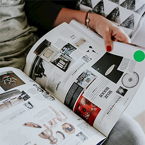 1" Green Round Color Coding Circle Dot Label,1000 Stickers in Dispenser Box - color: Green, size: 1 Roll-1000PCS