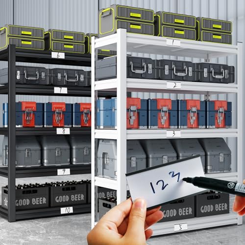 60 Pcs Magnetic Label Holders 4 X 2 in - color: 60pcs