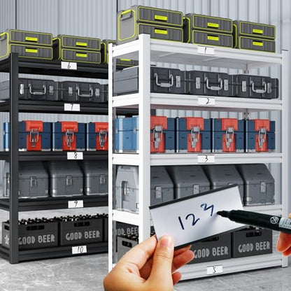 60 Pcs Magnetic Label Holders 4 X 2 in - color: 60pcs