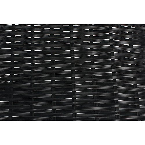 HUBERT Black Storage Basket with Tapered Front - 7 1/2"L x 18"D x 1 1/2" to 5"H - color: Black, size: 7.5"Lx18"Dx1.5-5"H