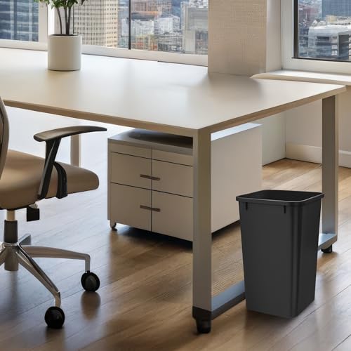 Rev-A-Shelf Pullout Garbage Trash Can Replacements, 27 Qt, 2 Pack - color: Black