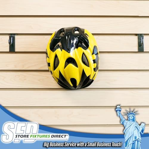 Black J-Hook, J Shaped Utility Hanger for Slatwall Displays & Slatgrid Panels - 2 Pack - color: Black, size: 2 Pack