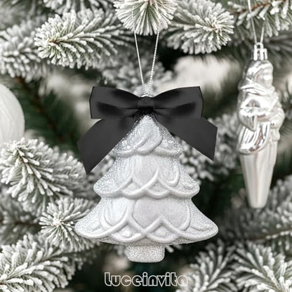 3.5" Black Satin Ribbon Bows (50 Packs) - color: Black, size: 3.5 Inch - 50pcs
