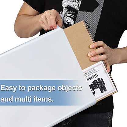 White Poly Mailers 11x15 Inch, 20 Pack Plastic Shipping Bags