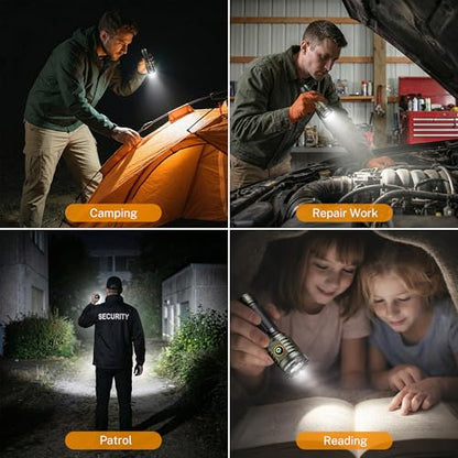 EverBrite 2000LM Rechargeable LED Flashlight with Magnetic Function