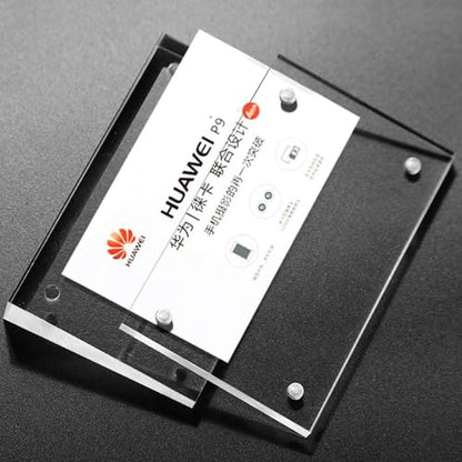 Acrylic Label Holder Price Tag Displays (90*55mm/3.54x2.17 inches)