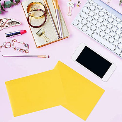 packbabol Kraft Bubble Mailers 4x8 Inch 100 Pcs,Small Self-Sealing Mail Shipping Bags,Yellow Padded Envelopes #000 - size: 4x8-100Pc