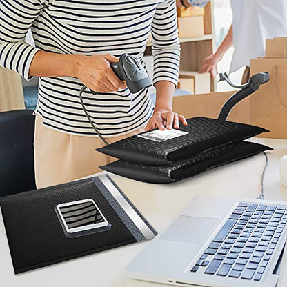 Famagic Large Bubble Mailers 10.5x16 for Clothes Small Business, 25pc Black - color: Black, size: 10.5x16 25pcs