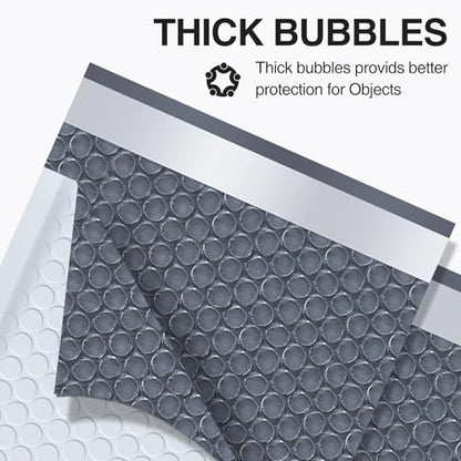 UCGOU Bubble Mailers 5x8.6" Usable Size 5x7" Padded Envelope White 100 Pack - color: White, size: 5x8.6" 100PC