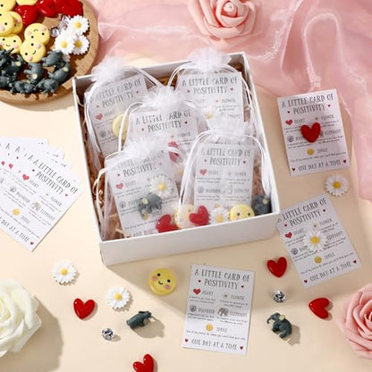 Lincia 10 Set Housekeeping Week Gift Inspirational Card Resin Gift, Cute - style: Cute