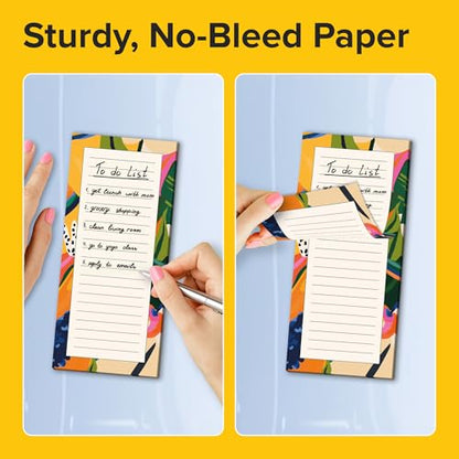 X-bet MAGNET Magnetic Notepads for Fridge, 4 Pads x 30 Sheets, Grocery List - color: Notepads 120 pcs