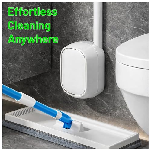 CiLoN Disposable Toilet Brush, Toilet Wand Cleaning System, Bowl Scrubber
