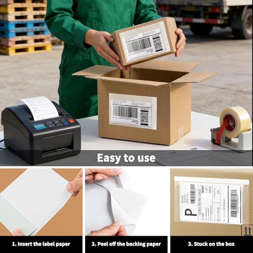 9527 Product 4.5" x 5.5" Clear Adhesive Top Loading Packing List/Shipping Label Envelopes (100 Pack) - size: 4.5" x 5.5" | 100 pack