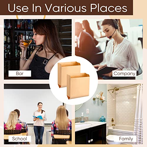 Thenshop 300 Pcs Sanitary Napkin Disposal Bags Waxed Kraft for Bathroom