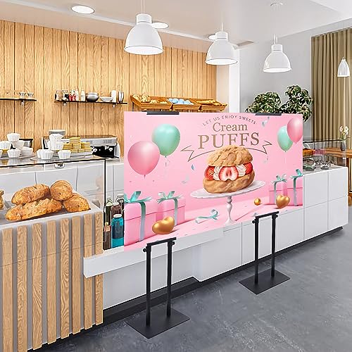 Poster Stand for Display, Adjustable Heavy Duty Poster Board Stand - size: Double-Pole Poster Stand 1 Pack