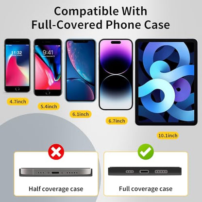 360°Rotatable Phone Tether Tab,3 Pieces Universal Phone Lanyard Patch Without Adhesive,Phone Lanyard Replacement Part for Cell Phone Strap(Black+Transparent) - color: Black+Transparent