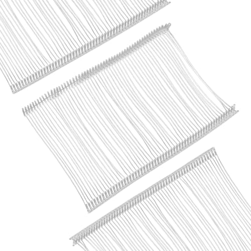 Uenhoy 5000 Pcs 3 Inch Tagging Gun Fasteners, Clear Plastic Barbs - size: 3 Inch
