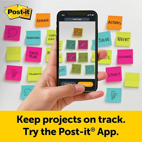 Post-it EH5592PK Wall Easel, Adhesive Mount, Plastic, Smoke, 2/Pack
