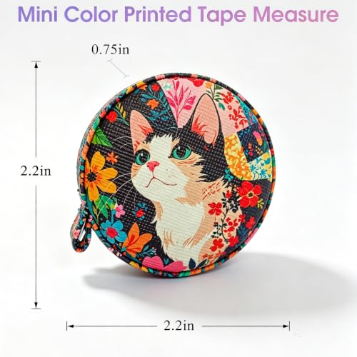 Body Measuring Tape for Body Cloth Tape Measure Fabric Tailors Sewing Medical Measurements TapeLeather Tape Measure Retractable Dual Sided Ruler (Cat) - color: Cat