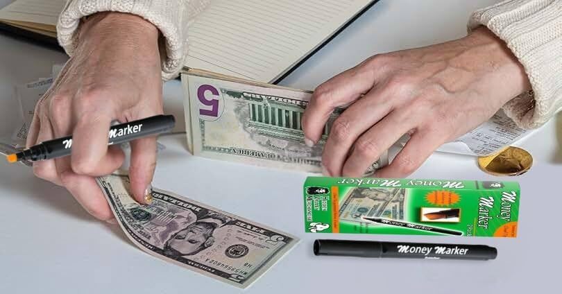 Counterfeit Money Detector Pen (18 Counterfeit Pens) - Detect Fake Bills - size: 18 Pack