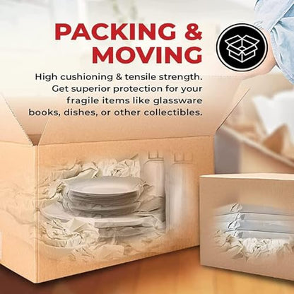WAUPPY 70 Sheets Newsprint Packing Paper Sheets for Moving, Shipping, Box Filler, Wrapping and Protecting Fragile Items 1.8 Lbs (26” x 15”) - size: 70 Sheets (15"W x 26"L)