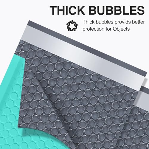 UCGOU Bubble Mailers 12x16" 40 Pack Usable Size 12x15" Teal Padded Mailers - color: Teal, size: 12x16" 40PC