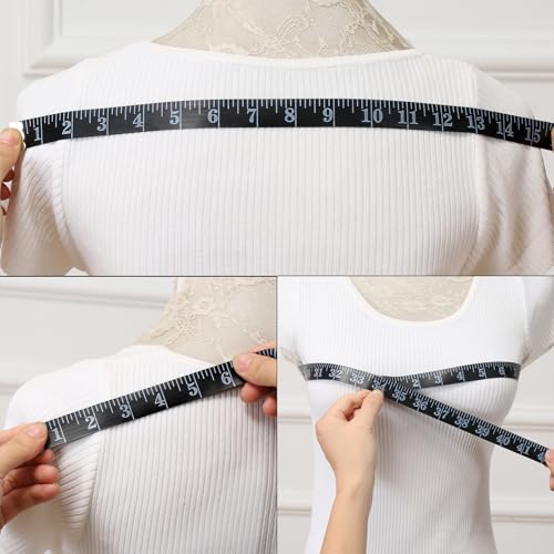 6 Pack Tape Measure Body Measuring Tape, 60-inch and 120-inch Soft Tape Measure, Retractable Dual Sided Flexible Ruler for Craft Fabric Sewing Tailor Cloth Knitting