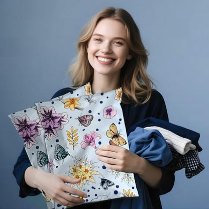 Cute Poly Mailers 12x15.5 Inch 50 Pcs, Butterfly Blossom - color: Butterfly Blossom, size: 12x15.5 Inch 50Pcs