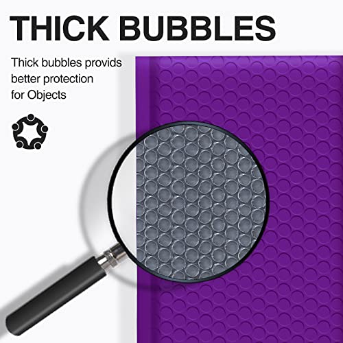 UCGOU Bubble Mailers 4x8" Purple 50 Pack Usable Size 4x7" Padded Envelopes - color: Purple, size: 4x8" 50PC