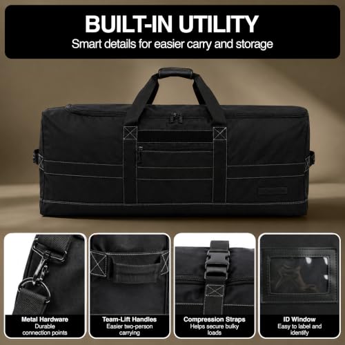 Tufformation 132L 36" Heavy Duty Extra Large Duffle