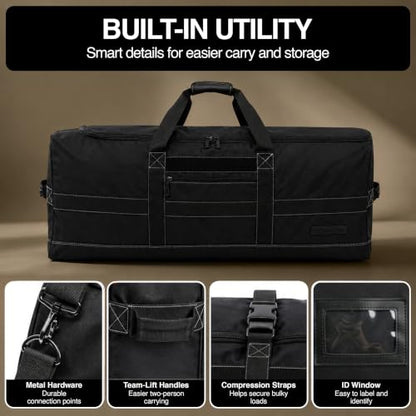Tufformation 132L 36" Heavy Duty Extra Large Duffle