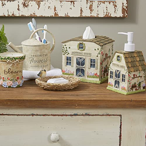 Park Designs Spring Shed Soap Dispenser, Antique - color: Spring Shed