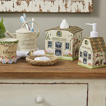 Park Designs Spring Shed Soap Dispenser, Antique - color: Spring Shed