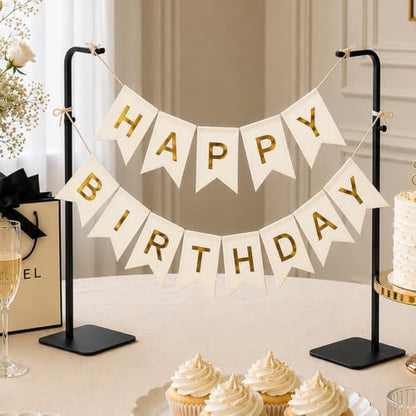 pickpiff 3-Pack Adjustable Table Banner Stands & Purse Holders, Black - color: Black, size: 3 Pack