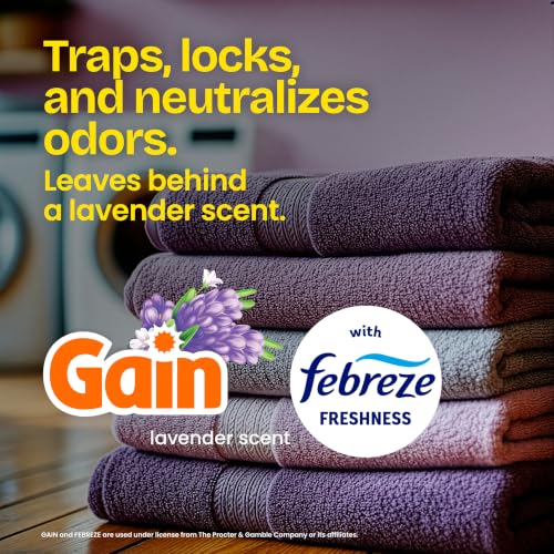 Glad ForceFlex Tall Kitchen Trash Bags, 13 Gal, Gain Lavender with Febreze, 110 Ct (Pack May Vary) - size: 110 Count (Pack of 1)