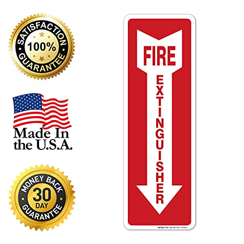 Fire Extinguisher Decal Self Adhesive Sticker