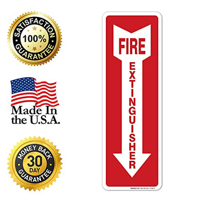 Fire Extinguisher Decal Self Adhesive Sticker
