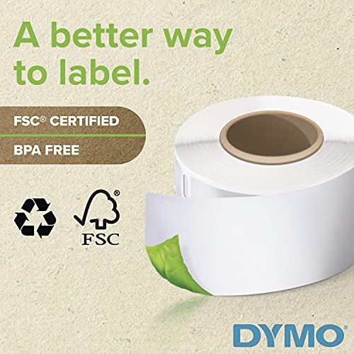 DYMO Authentic LW Shipping Labels, DYMO Labels for LabelWriter Label Printers, 2-1/8" x 4", 1 Roll of 220 - size: 1 Roll