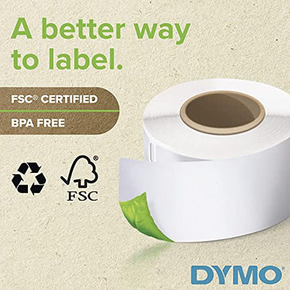 DYMO Authentic LW Shipping Labels, DYMO Labels for LabelWriter Label Printers, 2-1/8" x 4", 1 Roll of 220 - size: 1 Roll