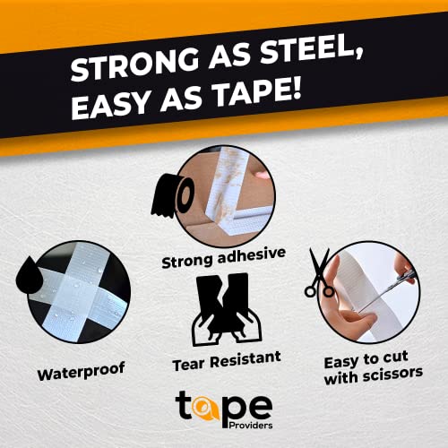 WOD BFST47 Bi-Directional Filament Strapping Tape, 2 inch x 60 yds. Fiberglass Reinforced Packaging Tape, Filaments Run H-V with High Adhesion and Tear Resistance, Hexayurt Tape - size: 2 inch